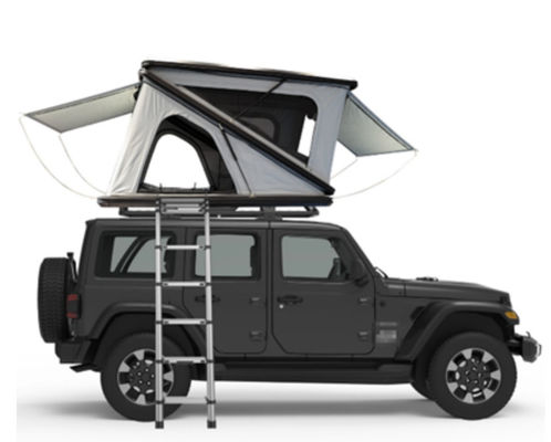 Aluminum Z Shape Roof Top Tent Quick Automatic Opening For 4x4 Offroad Camping