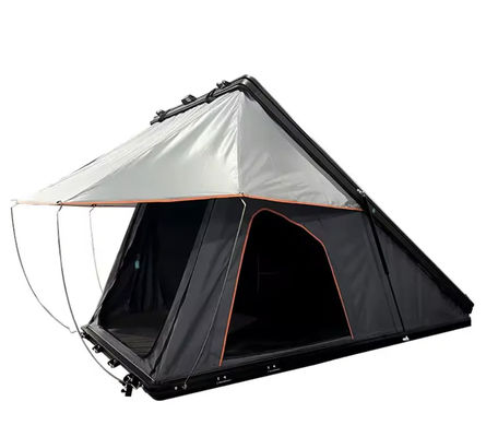 Spacious Waterproof Hard Shell Car Roof Top Tent with Windows and Doors