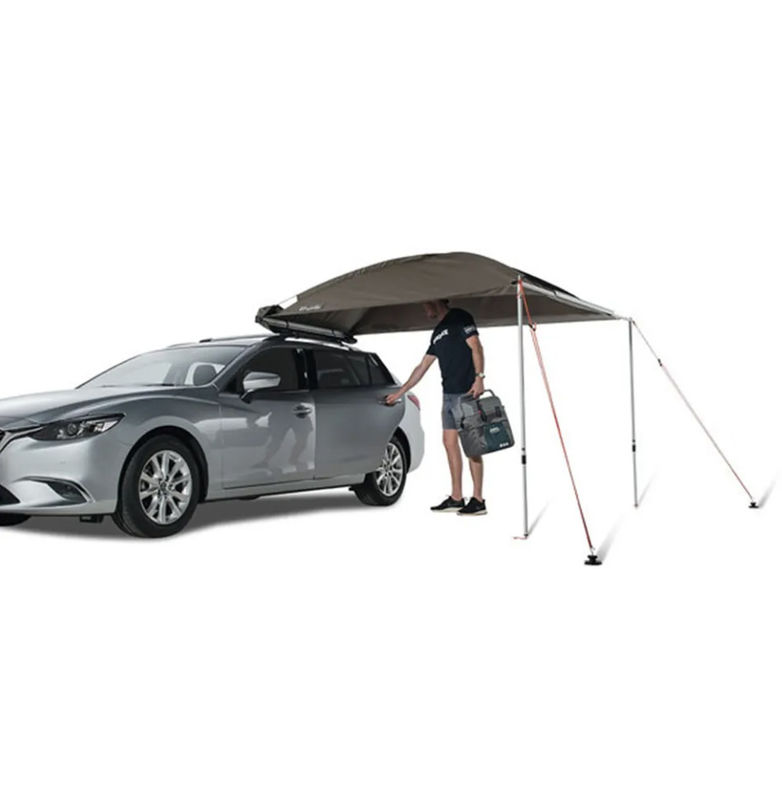 Easy Setup Aluminum Rod Rooftop Car Tent Awning Quick Automatic Opening